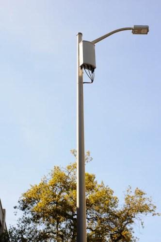 Small Cell antenna equipment is typically the size of a suitcase and must be under 20 cubic feet in total volume according to State law.