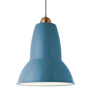 Original 1227 Giant Brass Pendant Original 1227 Giant Brass Collection June 2017 Public Price List Launched In 2016 Designed by George Carwardine Closest RAL Reference 10cm 6cm Pendant - Deep Slate