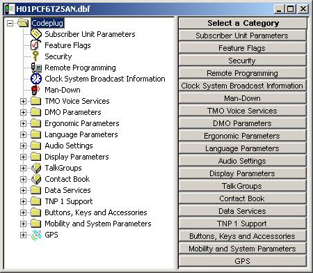 3-38 Customer Programming Software (CPS) 12 Codeplug The top of the work screen will display terminal s identity.