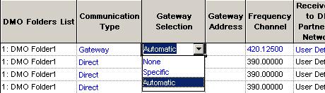 3-108 Customer Programming Software (CPS) 24.2.2.2 Gateway Selection This defaults to None unless the Feature Flags/DMO Gateway option is selected, see Paragraph 14.18 "DMO Gateway" and Paragraph 24.