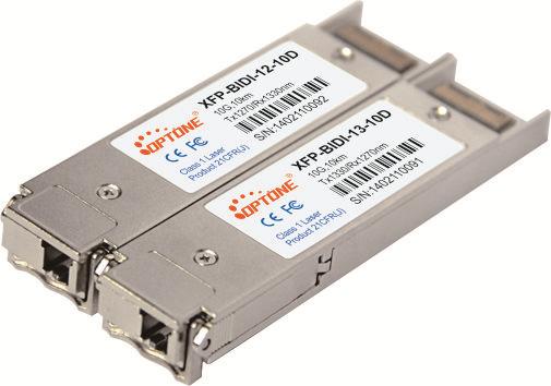 XFP-BIDI-xx-10D 10Gbps XFP Bi-Directional Transceiver, 10km Reach Features Supports 9.95Gb/s to 10.