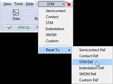 modes by selecting STM in the controller configuration list (Fig. 10-1)