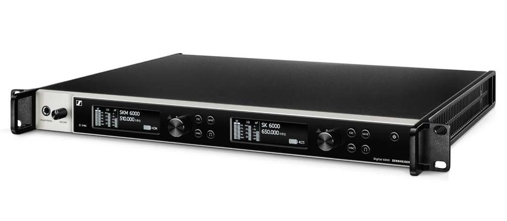 1/6 FEATURES Extremely efficient digital 2-channel receiver with an intuitive, easily configurable user interface and integrated splitter Reliable RF performance with equidistant frequency grid and