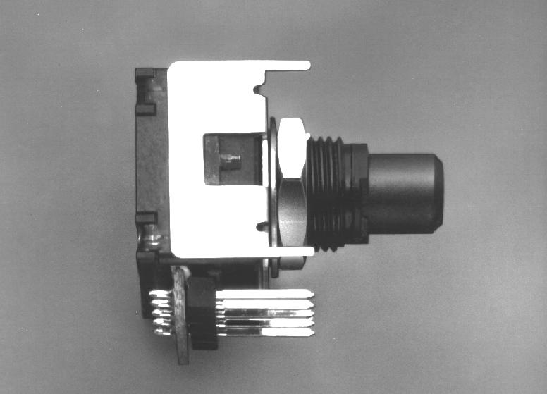 HRPG Series Miniature Panel Mount Optical Encoders Data Sheet Description The HRPG series is a family of miniature panel mount optical encoders, also known as Rotary Pulse Generators (RPG) and
