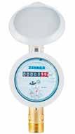 damage or sealing Flow direction detection Secure data capture without using reed switches Optical interface for configuration For all ZENNER water meters
