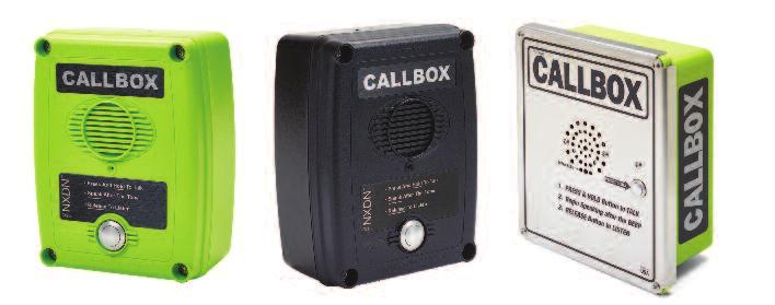 TwoWay Radio Callbox XD Series 2Way Callbox UHF, Analog (12.5KHz) or NDXN Digital (6.25KHz) Fixed location, 2way radio callbox extends voice communication to points near and far.