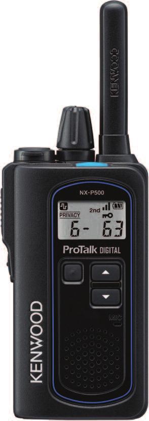 Digital Business TwoWay Radio DIGITAL NXP500 UHF Radio The NXP500 is a small, light and powerful UHF digital transceiver with mixed mode capability allowing for digital and analog communications for