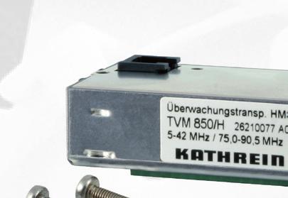 Elektronische Einstellungen mit Handbedienteil PONENTS HTE 10, 25010005 AT A GLANCE Optical Compact Receiver Monitoring
