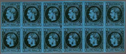 cheek-bone', the block with large margins all round, of fresh colour and large part og. A delightful multiple Mi = 720+. 15x 4*/** 250 ( 215) 4014 4014 5 pa.