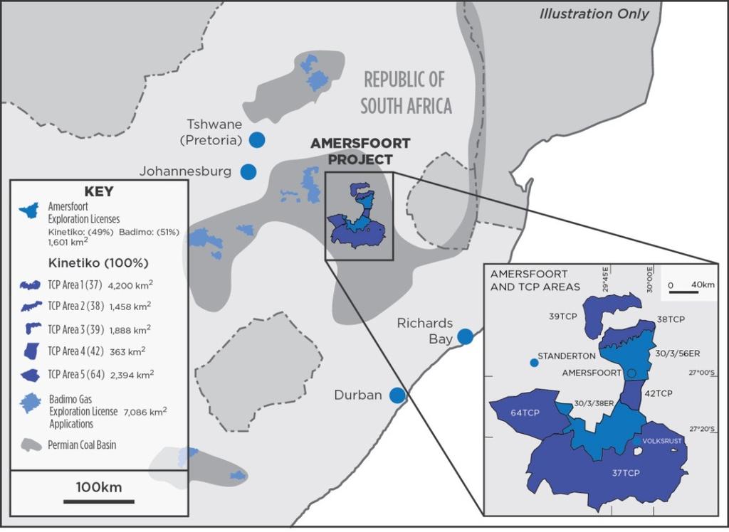 About Kinetiko Energy Kinetiko Energy Limited (ASX: KKO) is an Australian gas explorer focused on advanced coal bed methane (CBM) opportunities in rapidly developing markets in Southern Africa.