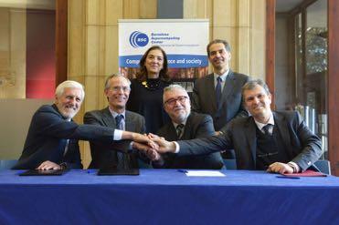 collaboration agreement on January 12 th in Barcelona for, among other thing, developing a