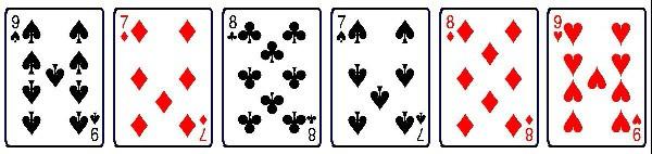 Mind Reader I want you to mentally select any one of these six cards at random. Have you've got it? Good, then memorize it, don't just look at the card.