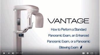 RESOURCES HOW-TO VIDEOS Visit our playlist for instructional videos about the Progeny Vantage 2D Panoramic System. midmark.