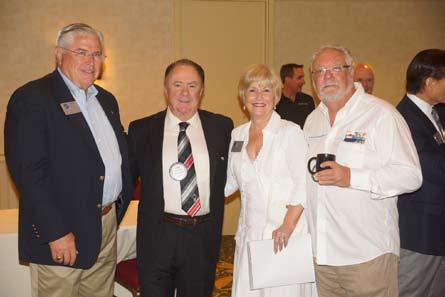 District Brass It was August 3, 2015, and President Richard Ham found himself surrounded by the top brass from District 5280, for this was the date of the annual District Governor formal visit to our