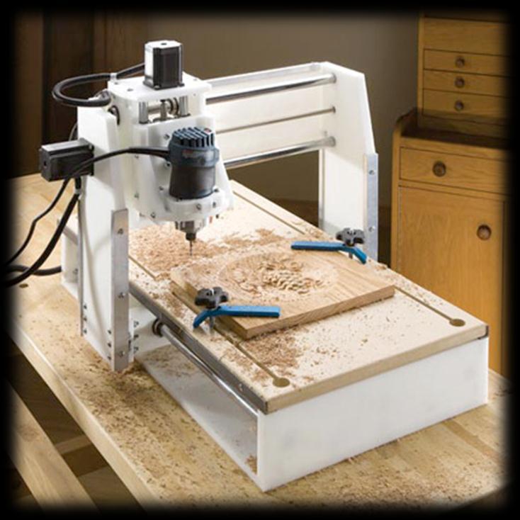 Low Cost Desktop CNC Cheaper: $800 compared to ~$3000[1][2] Lower precision and accuracy:.005 instead of.