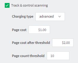 then clicks the New Scan Document button and adds another 2 pages, all 12 pages are merged into one PDF and sent to the user: The user is incorrectly undercharged $12.00 ($1.