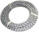 Diamond Wire SINGLE WIRE (GRANITE AND MARBLE) Bead diameter (mm) Beads per meter (BPM) 7.3 37 8.2 37 9.2 36 10.4 36/37 11.4 37 MULTI-WIRE (GRANITE) Bead diameter (mm) Beads per meter (BPM) 7.3 37 8.2 37 9.2 36 10.4 36/37 11.4 37 QUARRY WIRE (GRANITE) Bead diameter (mm) Beads per meter (BPM) 11.