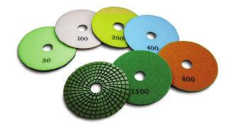 Polishing Pads & Belts Wet Polishing Our legendary pad provides an unbelievable gloss! wet PREMIUM A premium polishing pad for outstanding results on all granites.