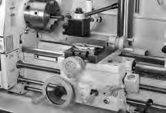 To avoid damaging lathe, spindle MUST be completely stopped BEFORE using power feed controls to make changes.