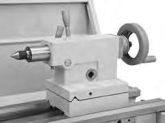 Tailstock controls. Y. Quill Handwheel: Moves quill toward or away from spindle. Z. 1 2" Square-Drive Lock-Down: Used with a torque wrench for precise alignment of centers. AA.