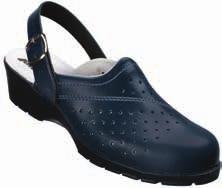 BACOU EASY S2 SRC - REF. 65 511 40 Loafer in navy blue water-resistant leather. Quick and easy to put on/take off. Ideal for damp environments. EN ISO 20345: 2011 S2 SRC BACOU LITE BLUE S1 SRC - REF.