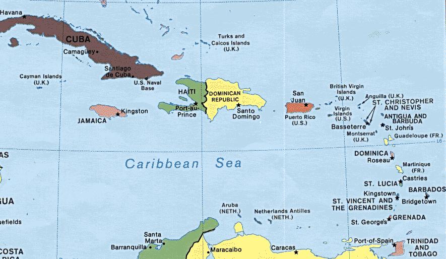 Turks and Caicos Islands Anguilla British Virgin Islands Montserrat