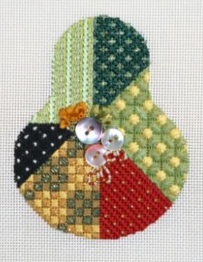 This is a great project for combining threads and stitches and includes silks, metallics, and memory wire.