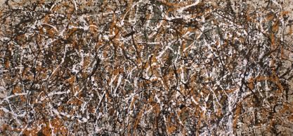 in Reality - Marta Herford GmbH, LSM015828 Return to Forever 2009 A Jackson Pollock style painting made from