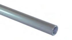 Components Catalogue T2-400 WHITE Steel tube with 2mm thickness and white thermoplastic coating Materials: Steel tube with 28,6mm outer diameter and 400cm. length.