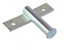 HL-TR Rear hook Materials: Steel with white zinc coating finish.