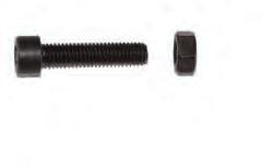 TECHNOLEAN Fasteners S1 S1 screw. M 6x28 Materials: Steel with black coating finish.