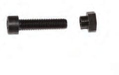 M 6x28 Materials: Steel with black coating finish. Use: Screw supplied with T nut.