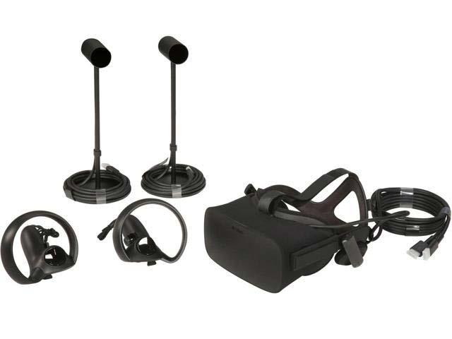 Oculus Rift 90 Hz refresh rate 1080 1200 resolution per eye 110 field of view Oculus Touch motion controllers 2-4