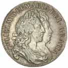 3408, ESC 498); George I, silver shilling, second bust, 1723SSC (S.3648, ESC.