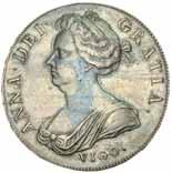 Nearly extremely fine or better with light grey tone. 2019* William III, first bust, silver crown, 1696 octavo (S.