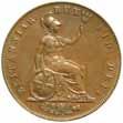 3848); Queen Victoria, copper quarter farthing, 1839 (S.3953).