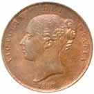 Lightly toned, uncirculated. 2103 Queen Victoria, veiled head, Maundy set, 1895 (S.3943). Toned, uncirculated.