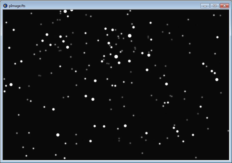 Simulate starfields A simulated starfield can be generated for testing and learning the many FocusMax features PinPoint or PinPoint/AllSkymust be selected as the plate solve method (requires PinPoint