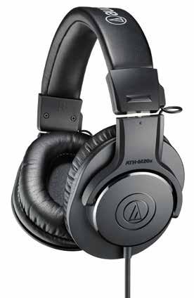 Studio Monitor Headphones ATH-M20x Professional Monitor Headphones $49.00 The ATH-M20x professional monitor headphones are a great introduction to the critically acclaimed M-Series line.