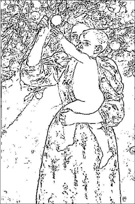 Picture 21 - Cassatt: Baby Reaching for an Apple