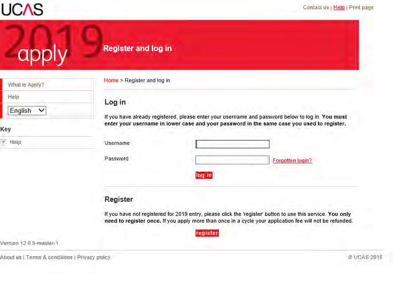 Register and write down your user name and password!