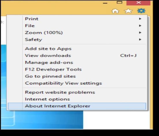 Cara-Cara Menyemak Versi Pelayar Web Internet Explorer 1.