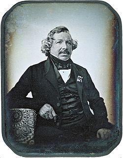 Louis Jacques Mandé Daguerre Daguerre was a French artist and photographer, recognized for his invention of the daguerreotype process of photography.
