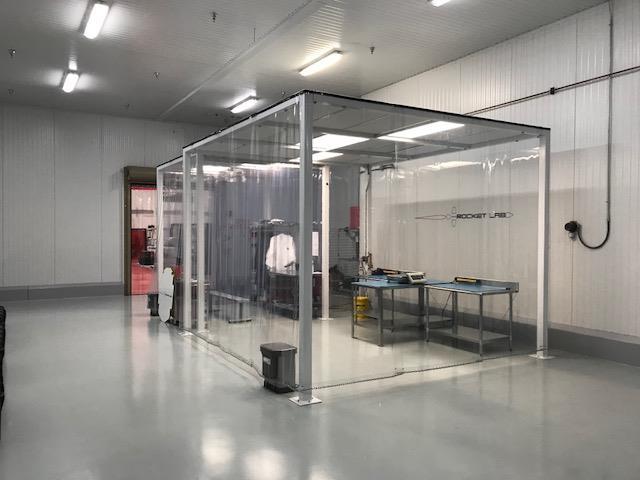 PAYLOAD PROCESSING HUNTINGTON BEACH Class 100k Cleanroom ESD Flooring & Work Areas Wrist straps & grounding points provided Standard 110V