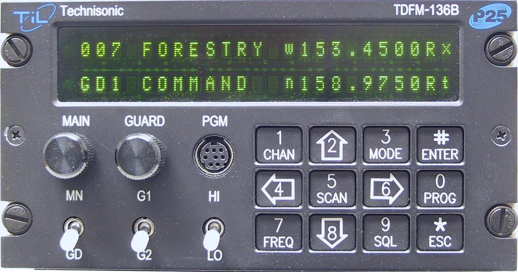 TDFM-136B VHF/FM DIGITAL AIRBORNE TRANSCEIVER OPERATING INSTRUCTIONS Til Document: Rev.