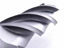 times that of uncoated carbide with improved accuracy and finish Long life allows unattended machining and part completion without tooling change Premium carbide substrate and special material