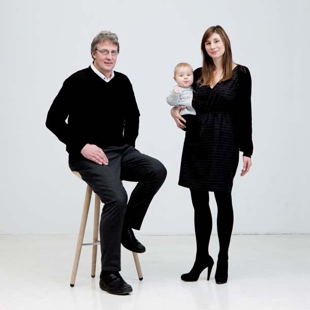 PROFILE Søren Lassen with Nadia Lassen and her daughter Aya the third, fourth and fi fth generations of the Mogens Lassen family.