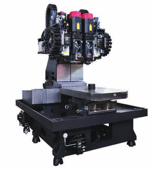 4 Magazine Capacity ea 2 20 Required floor space (L W H) mm 3,063 2,177 2,506 Machine weight