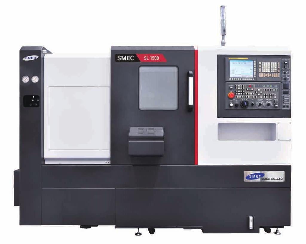 SL 1500 / 1500M / 2000 / 2000M 6"- 8" HORIZONTAL TURNING CENTER SL 2500 Series BOX WAY TYPE TURNING CENTER SL 1500 Strongest in class with superb structural design Simultaneous heavy duty and