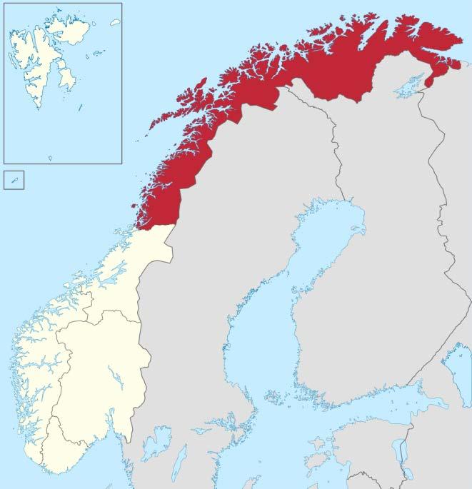 Alaska North Norway Population: 741 894 Population: 480 740 Area: 1,717,856 km 2 Area: 112 975 km 2 GDP per capita: $ 67,705 1 GDP per capita: $ 48 590 2 Organization: 16 boroughs + unorganized